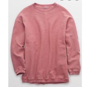 NWT Aerie Oversized Corded Sweatshirt